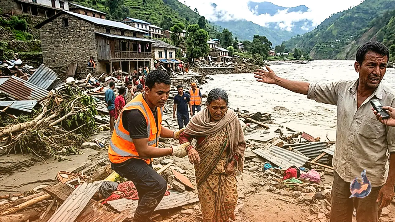 Flash Flood From Tibet Devastates Nepal's Rasuwa, 384 Missing Including 105 Indians as Journalist Slams China