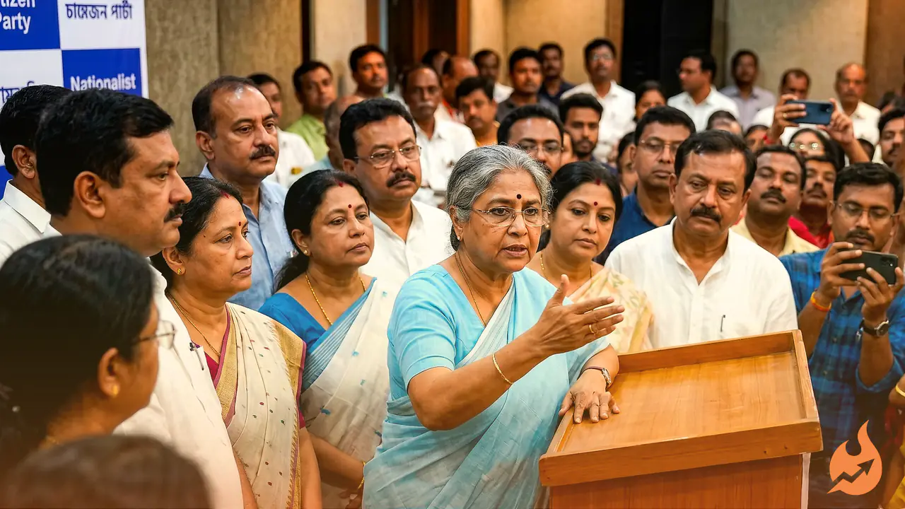 Why TMC's Rebel Camp Picked an Unknown 'Nationalist Citizen Party' — and the Clever Move That Quietly Suits Mamata Banerjee Too