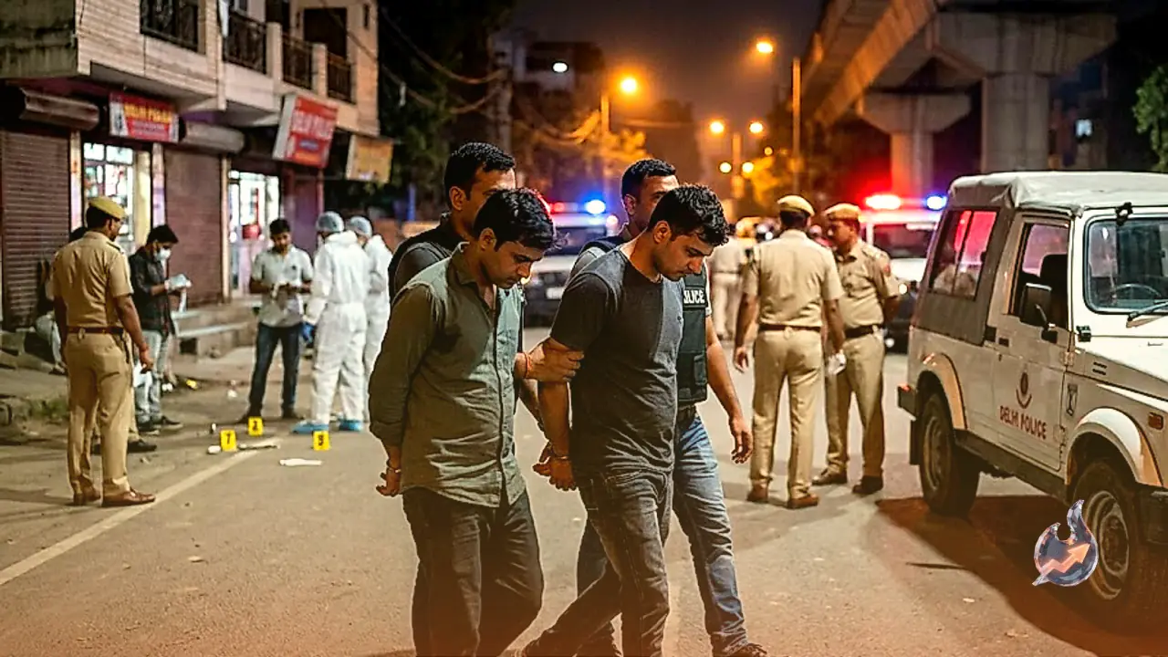 Two Shooters of Tillu Tajpuria Gang Arrested After Rohini Encounter in Harish Mathur Murder Case