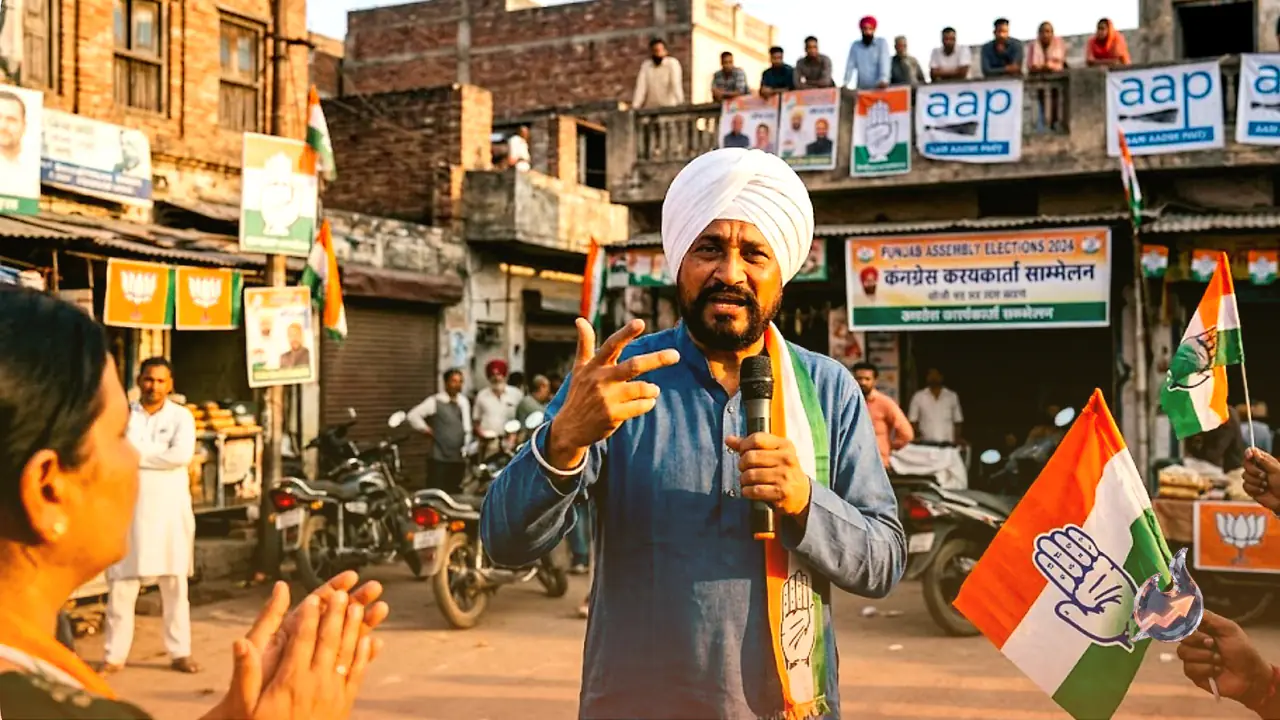 Congress Arms Itself for Punjab's Three-Party Fight, Names Channi to Lead Campaign Drive