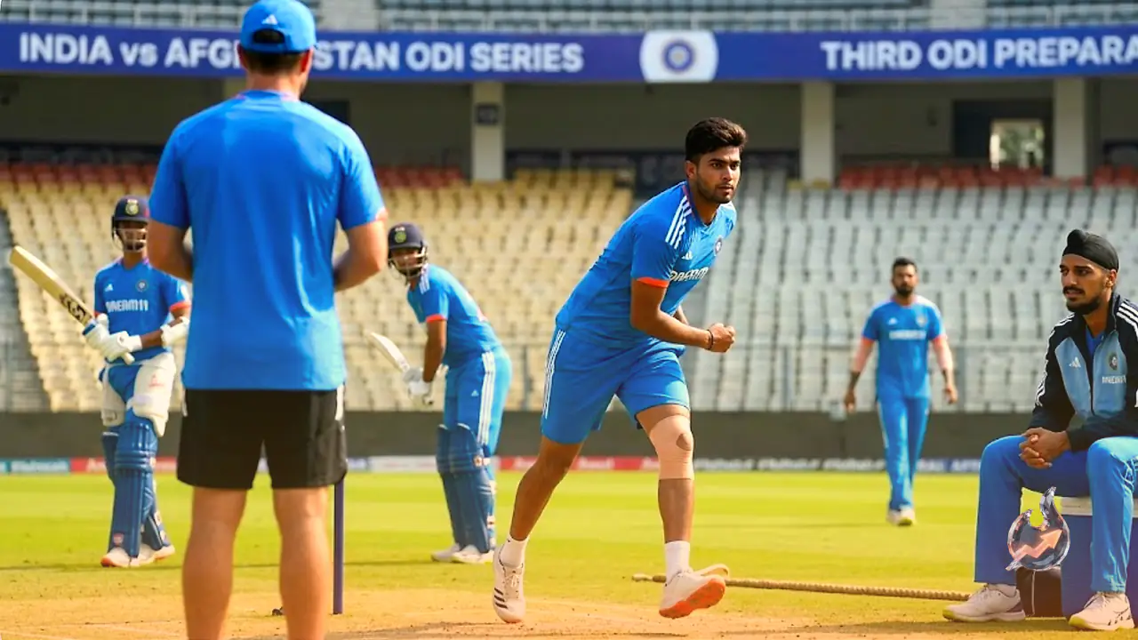 India Ready to Ring Changes for Third Afghanistan ODI as Arshdeep Singh Could Rest and Harshit Rana Returns