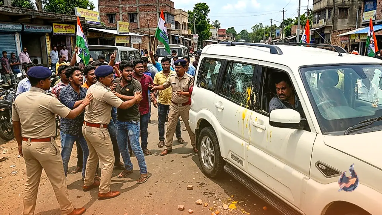 पश्चिम बंगाल के हुगली में तृणमूल कांग्रेस नेता कुणाल घोष की कार पर पथराव, ममता बनर्जी ने भारतीय जनता पार्टी पर लगाया साजिश का आरोप
