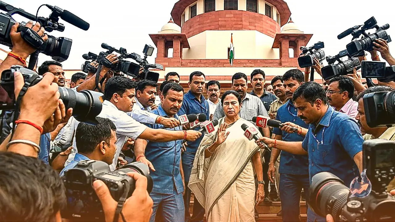 TMC Name and Symbol Freeze Case: Supreme Court Hears Mamata Banerjee's Plea, Asks EC for Timeline