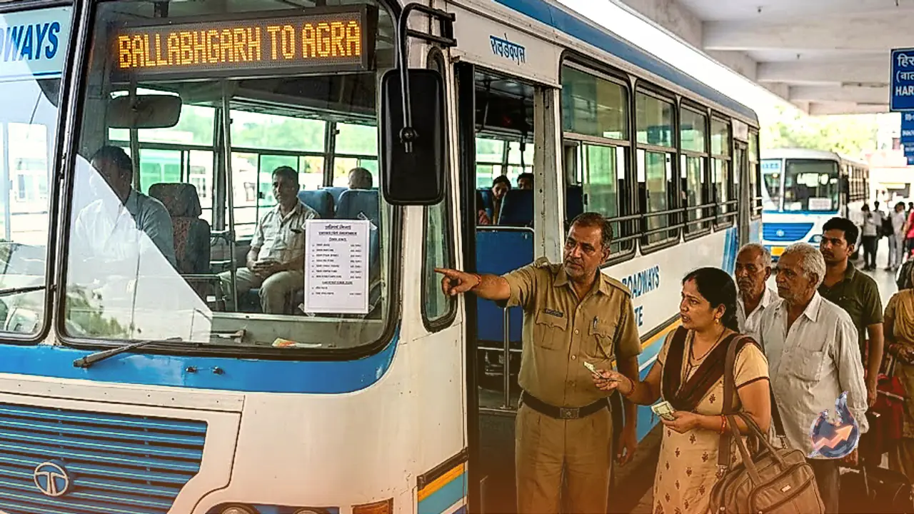 Haryana Roadways increases bus fare on Ballabhgarh to Agra route following toll tax hike, check new rates