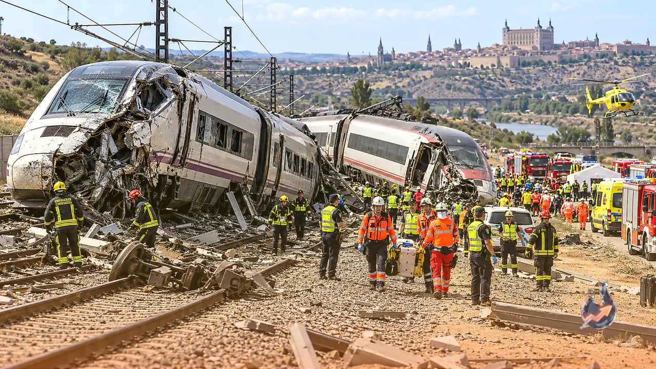 Toledo High-Speed Rail Crash Leaves at Least 64 Dead in Spain