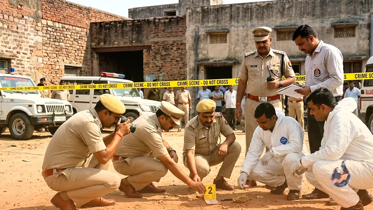 Brutal Murder of Senior Contractor Pawan Kumar Garg Shakes Tonk, Multi-Agency Investigation Underway