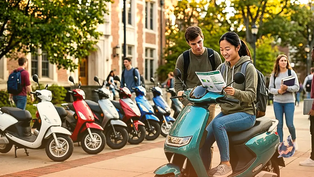 Top 10 Fuel-Efficient and Budget Scooters for College Students