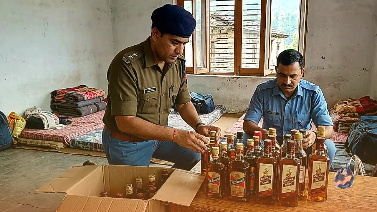 Tour Operator Bringing Chardham Pilgrims Caught Stashing Liquor Inside Chamoli Ashram