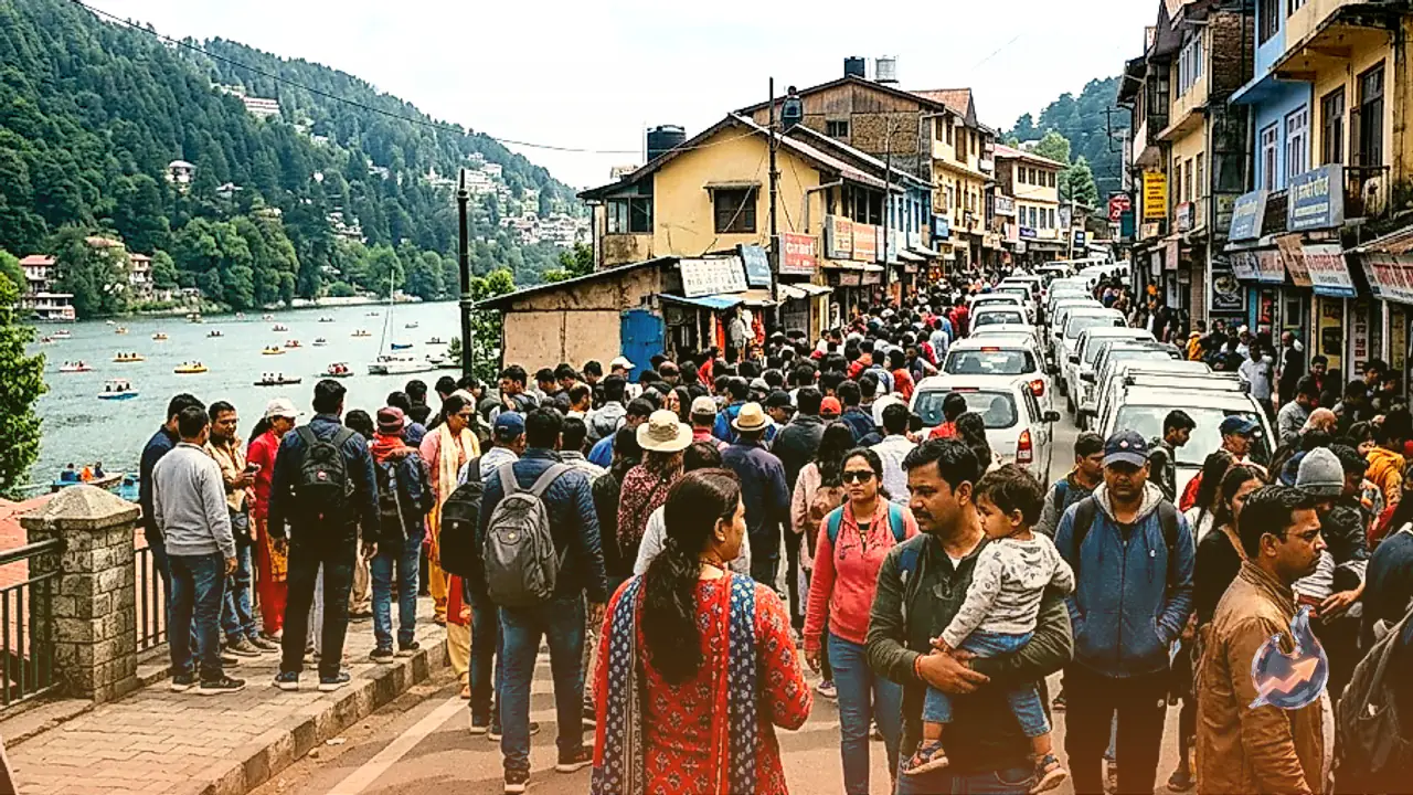 Tourists Pack Nainital and Kainchi Dham Over 2 October Extended Holiday Weekend