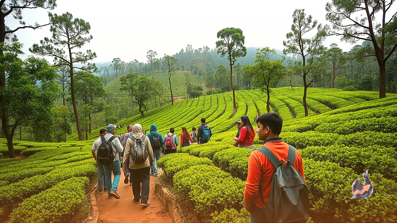 Tourists Return to Uttarakhand Hill Haven Kausani as Rains Clear and Lush Tea Gardens Draw Visitors