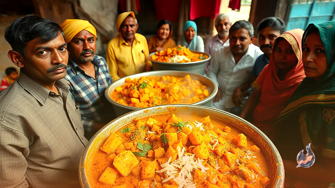Traditional Bundelkhandi Sweet Pumpkin Curry Brings Rich Flavor with Minimal Oil and Spices