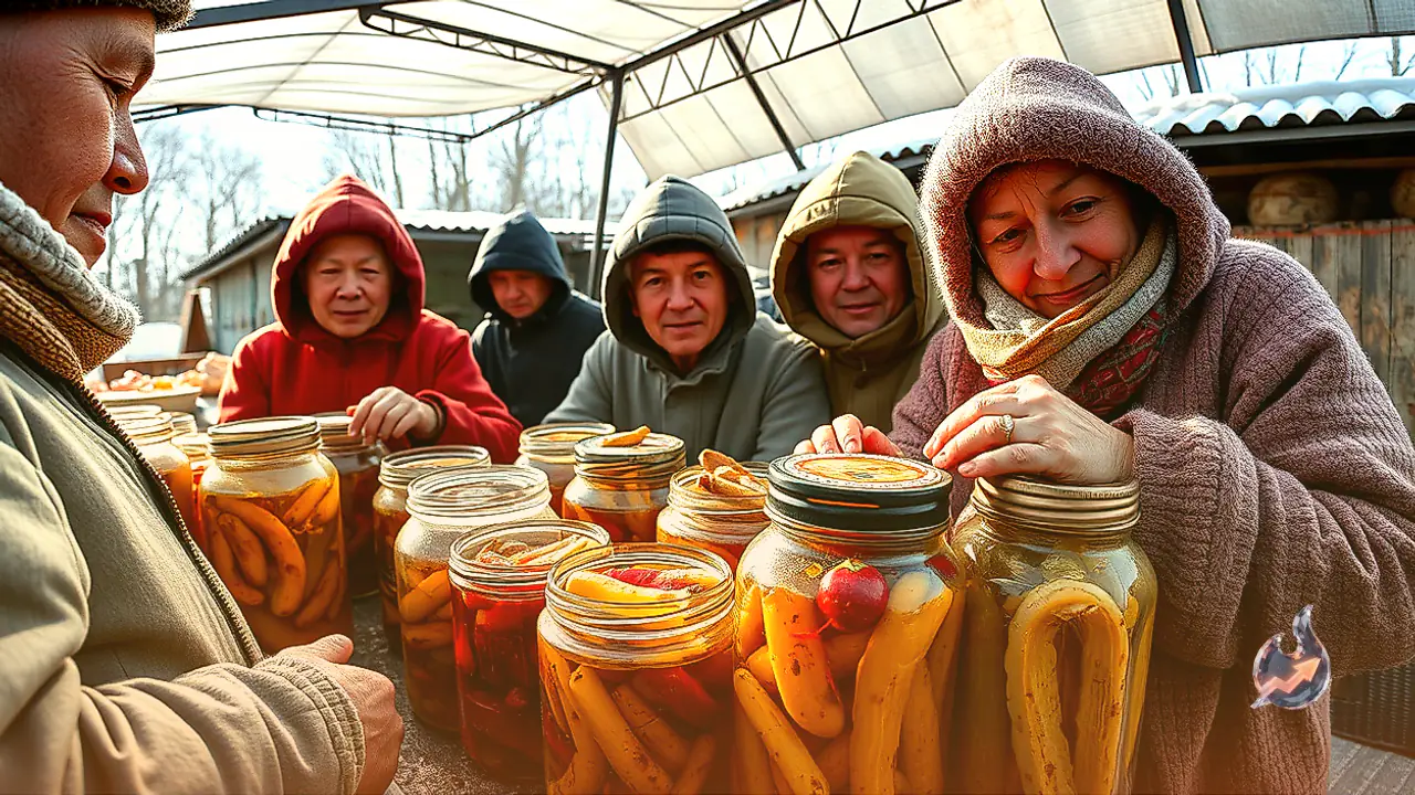 Traditional Methods to Protect Preserved Homemade Pickles From Winter Moisture