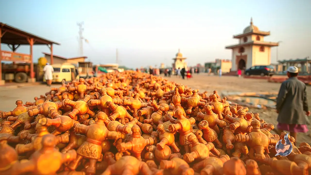 Traditional Toy Sweets Surge in Demand for Diwali in Bharatpur