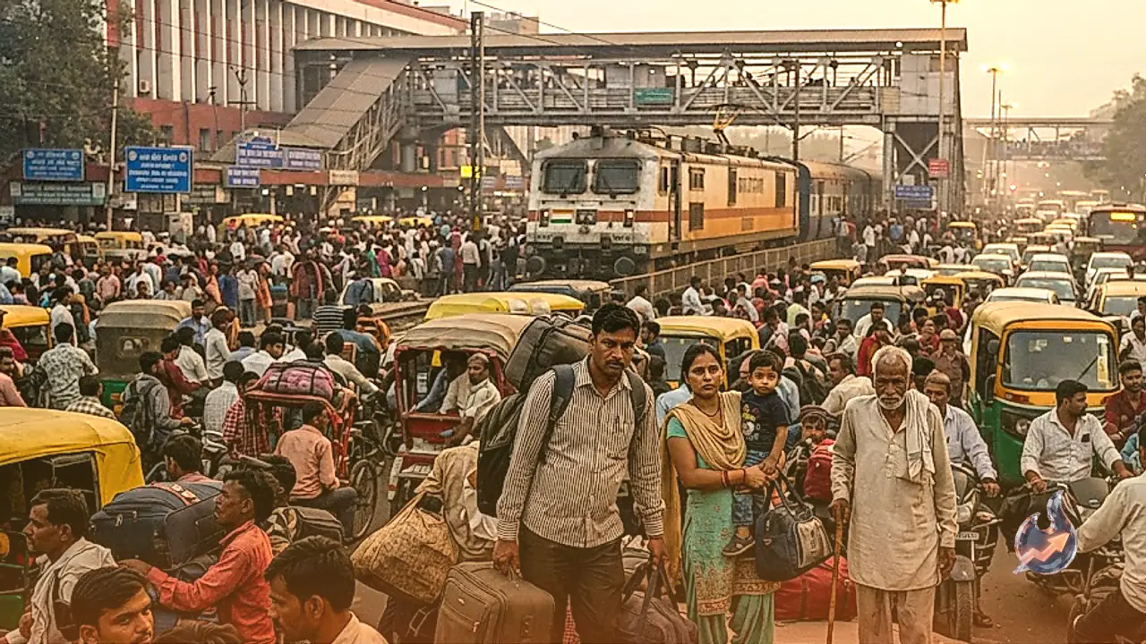 Traffic Gridlock Fears Prompt Railways to Cancel Inbound Mail and Express Trains to Delhi
