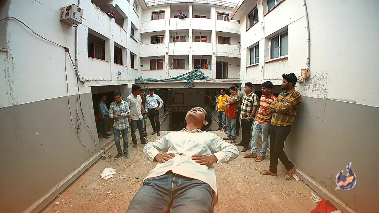 पूर्णिमा यूनिवर्सिटी में बड़ा हादसा, इमारत की छठी मंजिल से नीचे गिरी छात्रा की मौके पर मौत