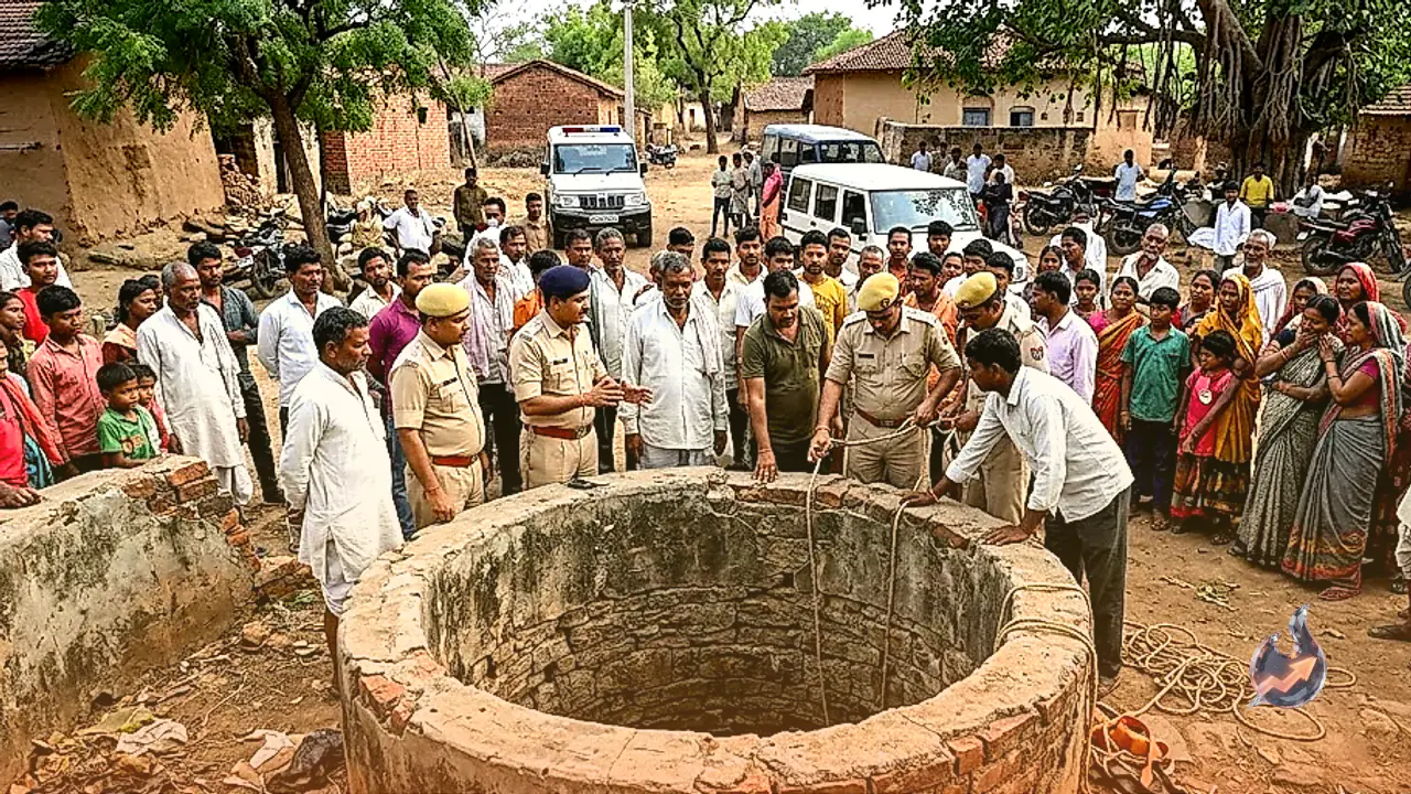 मध्य प्रदेश के दमोह में दिल दहला देने वाला हादसा, कुएं में कूदने से मां और दो बच्चों की मौत, पांच साल की बेटी बची