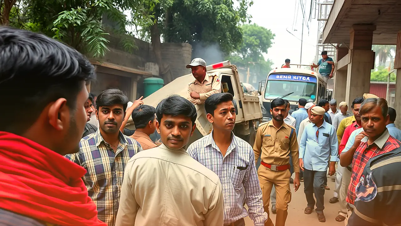Tragic accident in Bhilwara as speeding dumper crushes student returning from coaching