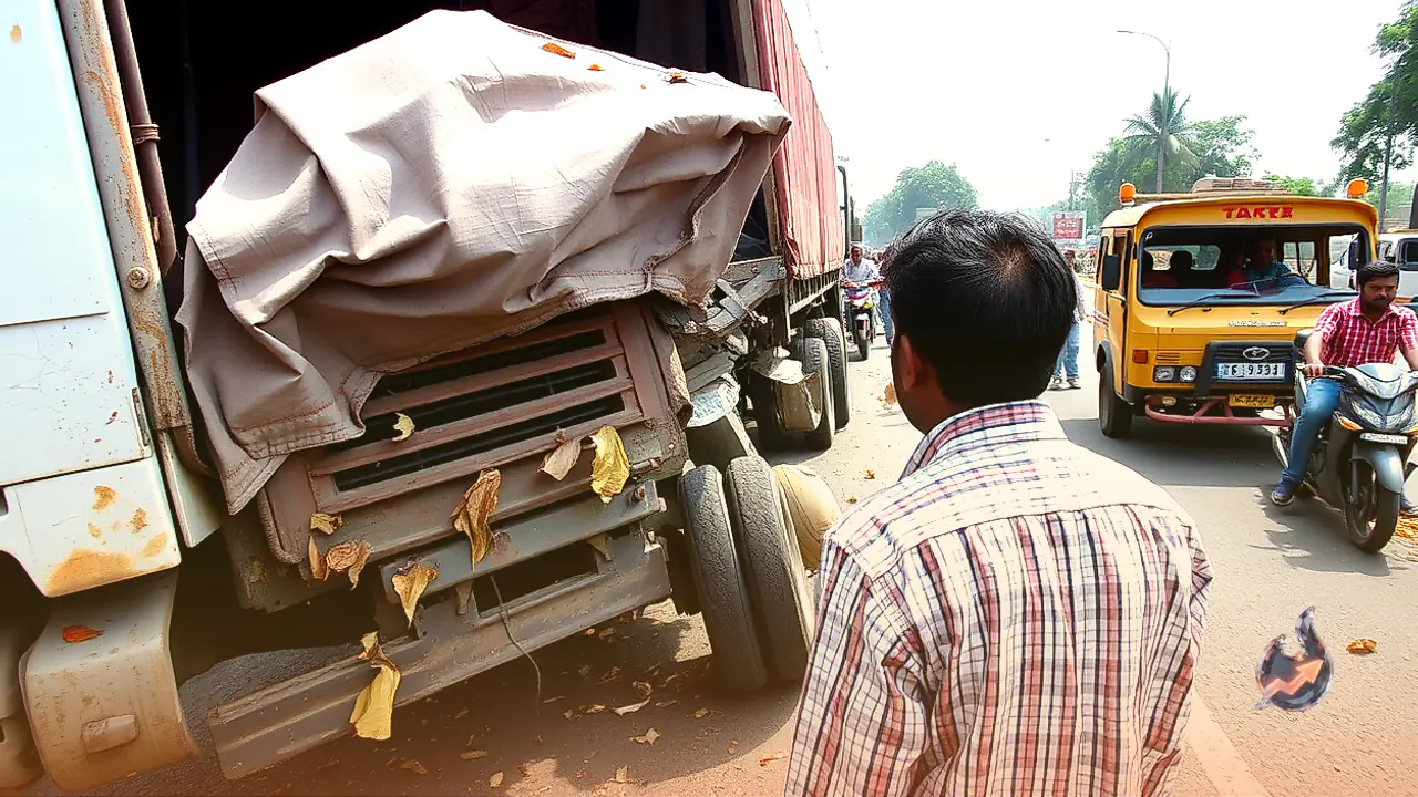 Tragic Collision Between Truck and Tractor on Samruddhi Expressway Leaves 5 Dead and 21 Injured