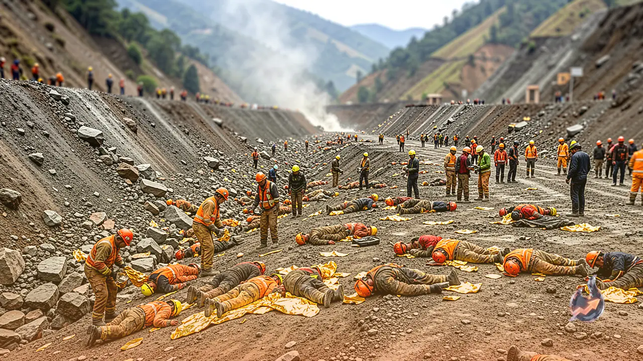 Tragic Mine Collapse in Colombia Leaves 14 Miners Dead