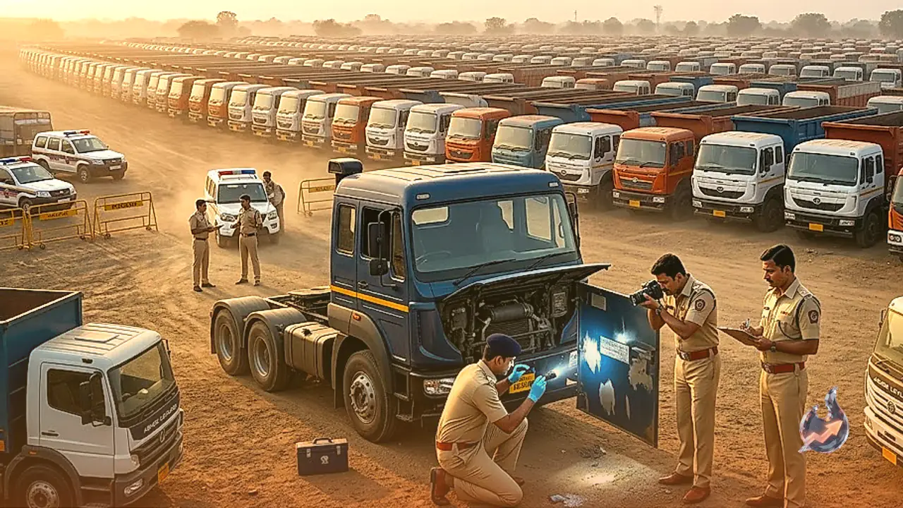 Interstate Truck Theft Syndicate Exposed: Fraudulent Registration Ring Busted