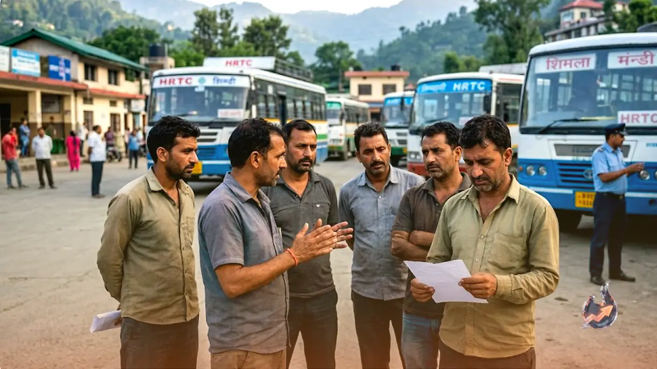 Hired by Morning, Sidelined by Evening: Himachal's Thousands of Stand-in Bus Drivers Left in Limbo as the HRTC Strike Ends