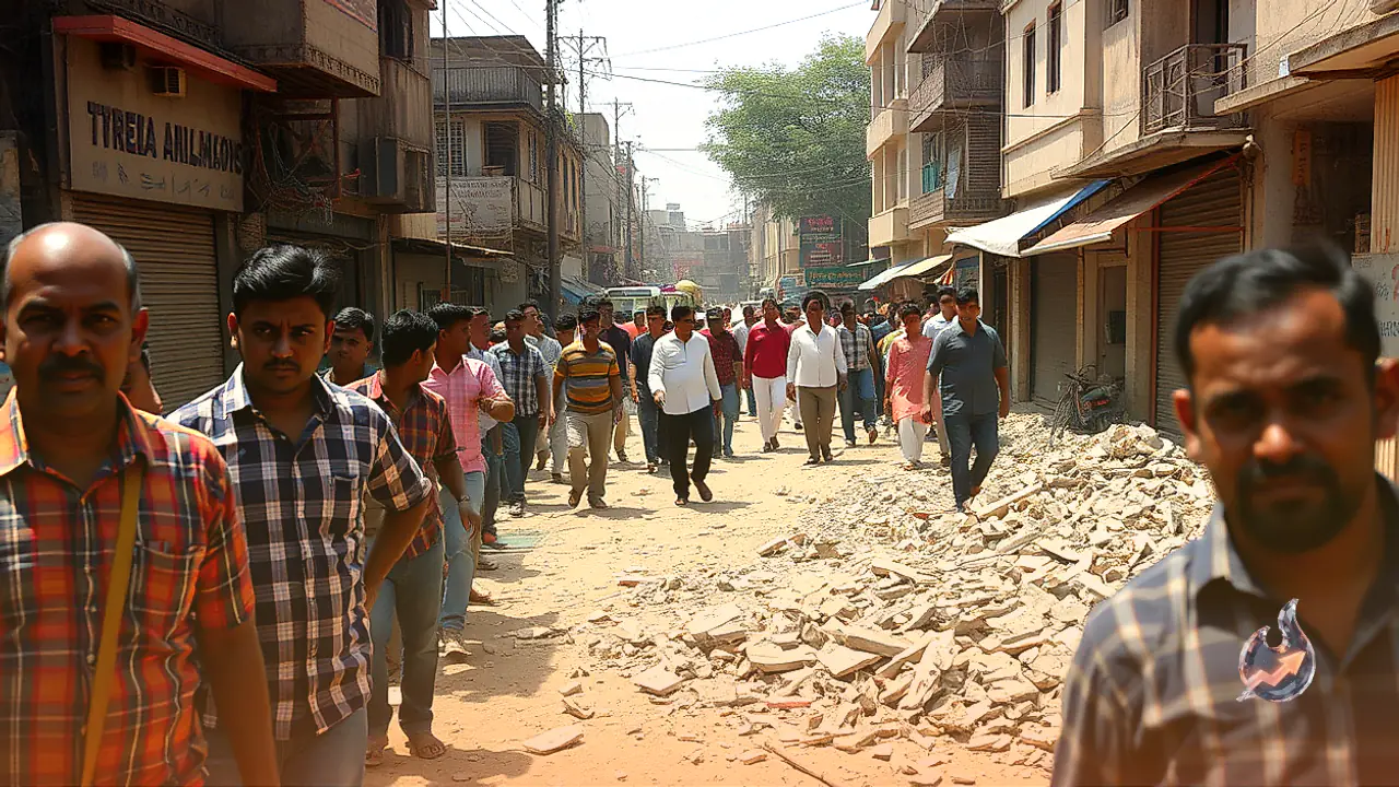 राष्ट्रीय राजधानी क्षेत्र और पश्चिमी उत्तर प्रदेश में हिली धरती, 4.4 रही भूकंप की तीव्रता