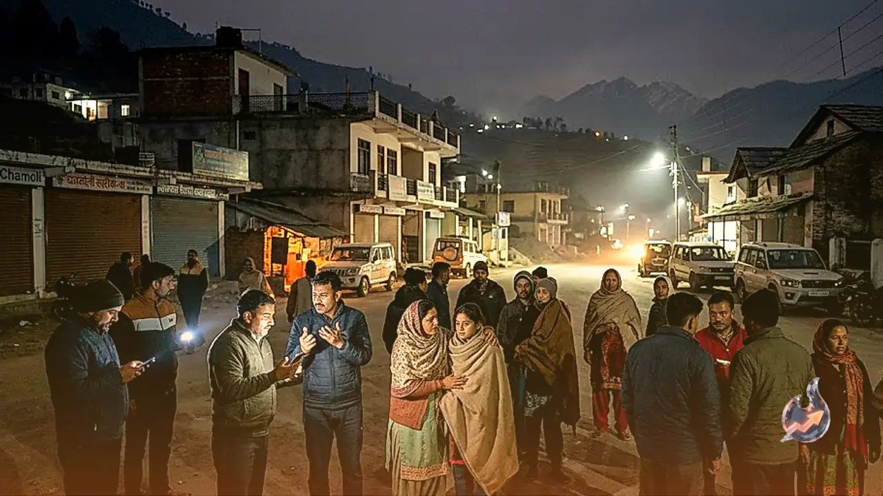 उत्तराखंड में रात के वक्त हिली धरती, चमोली और बद्रीनाथ समेत कई जिलों में लोग घरों से भागे