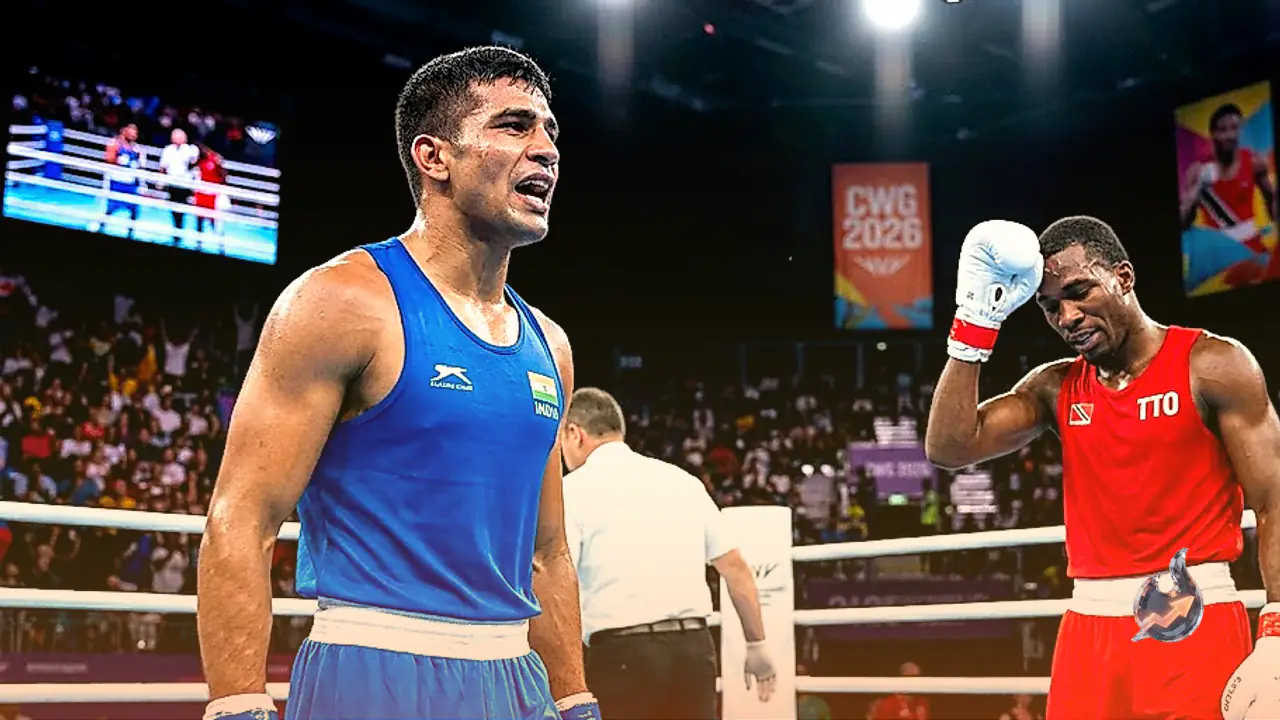 Narender Berwal Reaches Commonwealth Games Final With Dominant 5-0 Semifinal Win Over Nigel Paul