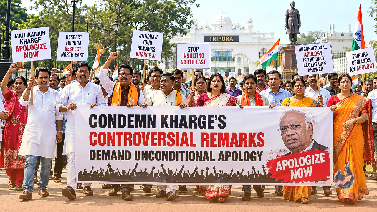 Tripura Chief Minister Manik Saha Demands Unconditional Apology From Mallikarjun Kharge Over Remarks On PM Modi