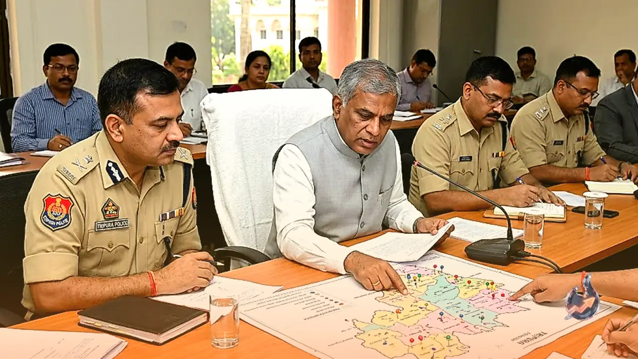 Tripura Election Commission and Police Finalize Security Strategy for Tribal Council Village Polls