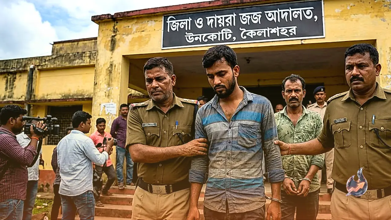 Tripura Court Sentences Five Bangladeshi Citizens to Two Years in Prison for Border Infiltration