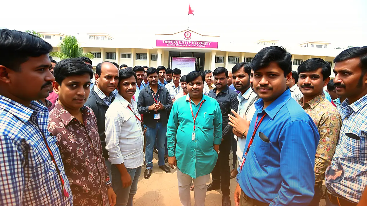 Tripura University Charts Rs 1,589 Crore Expansion Blueprint as It Marks 40th Foundation Day