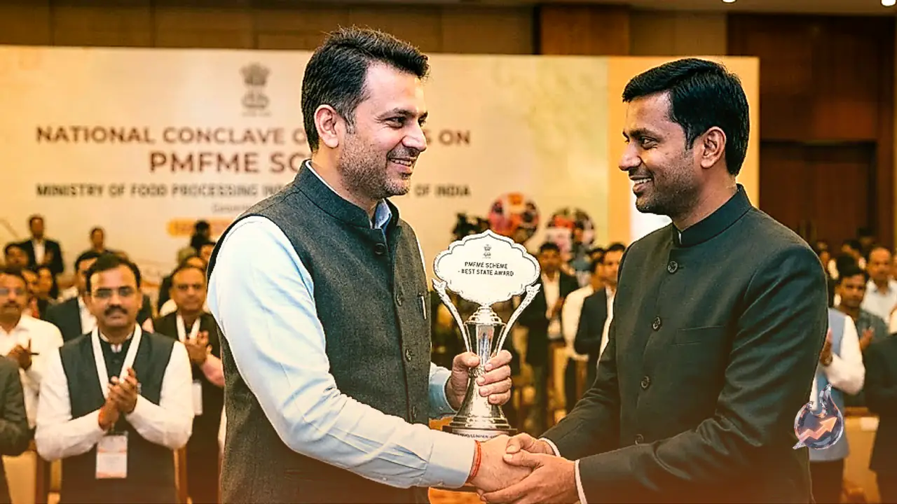 Tripura Wins Overall Best State Award Under PMFME Scheme for Micro Food Processing
