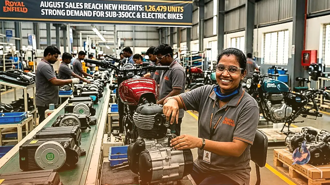 Royal Enfield Sub-350cc Bikes Drive August Growth as Total Sales Cross 1.26 Lakh Units