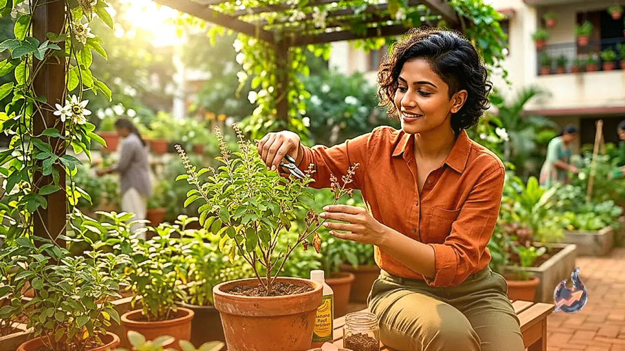 तुलसी का पौधा बार-बार सूख जाता है, इन आसान उपायों से हरा-भरा और घना बनाएं