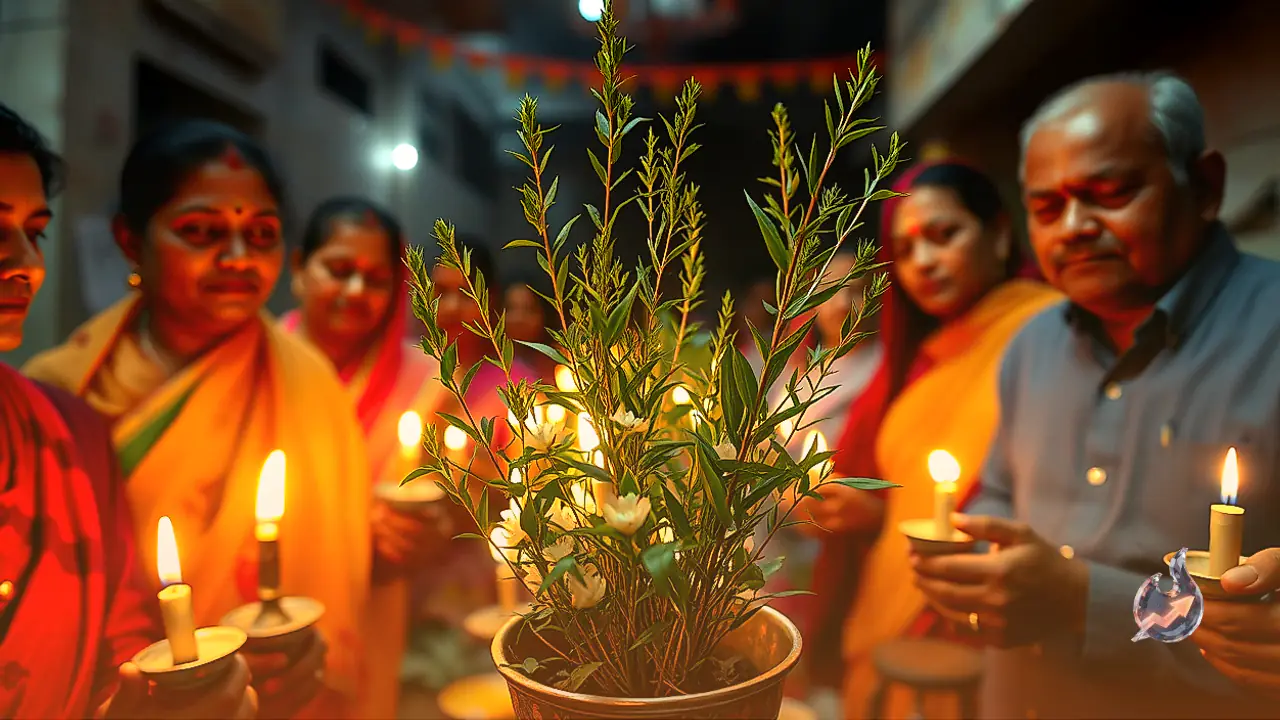 कार्तिक माह में तुलसी पूजन से मिलती है सुख-समृद्धि, जानें दीपदान के नियम और धार्मिक मान्यताएं