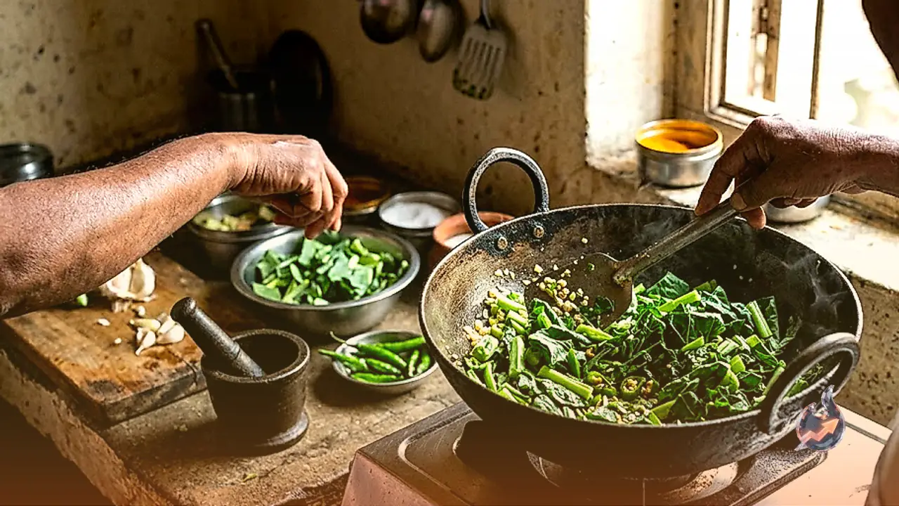 फूलगोभी के डंठल और पत्ते कचरे में डालने के बजाय बनाएं पारंपरिक देसी साग