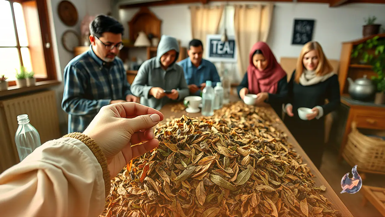 Turn Leftover Tea Leaves Into Rustic Home Decor Instead of Tossing Them Out