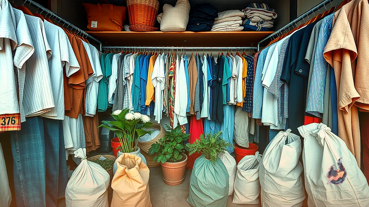 Turn Old Wardrobe Clothes into Shopping Bags, Cleaning Cloths and Planter Covers
