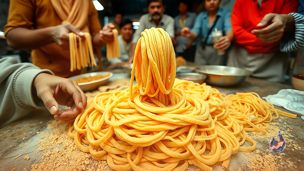 घर पर रखे गेहूं के आटे से झटपट तैयार करें चटपटी रोटी रिंग नूडल्स, शाम के नाश्ते के लिए नया स्वाद