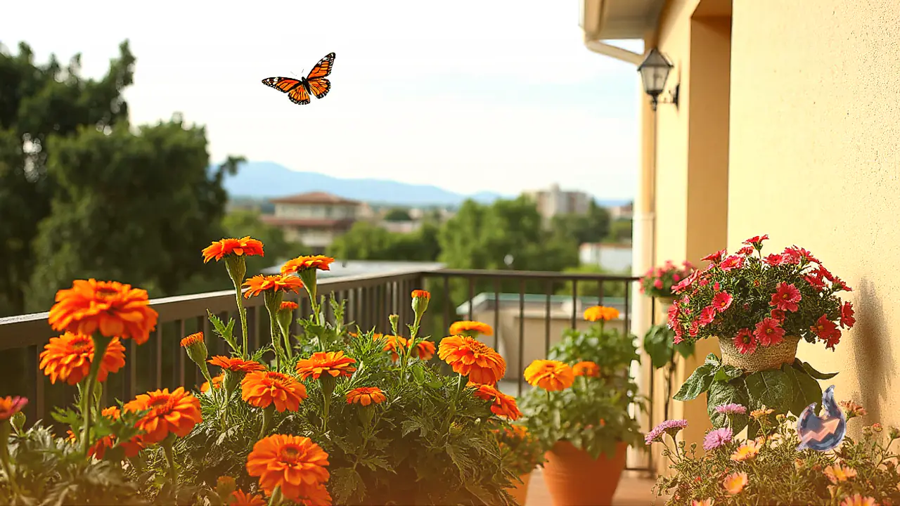 Turn Your Small Balcony Into a Butterfly Haven With These Five Flowering Plants