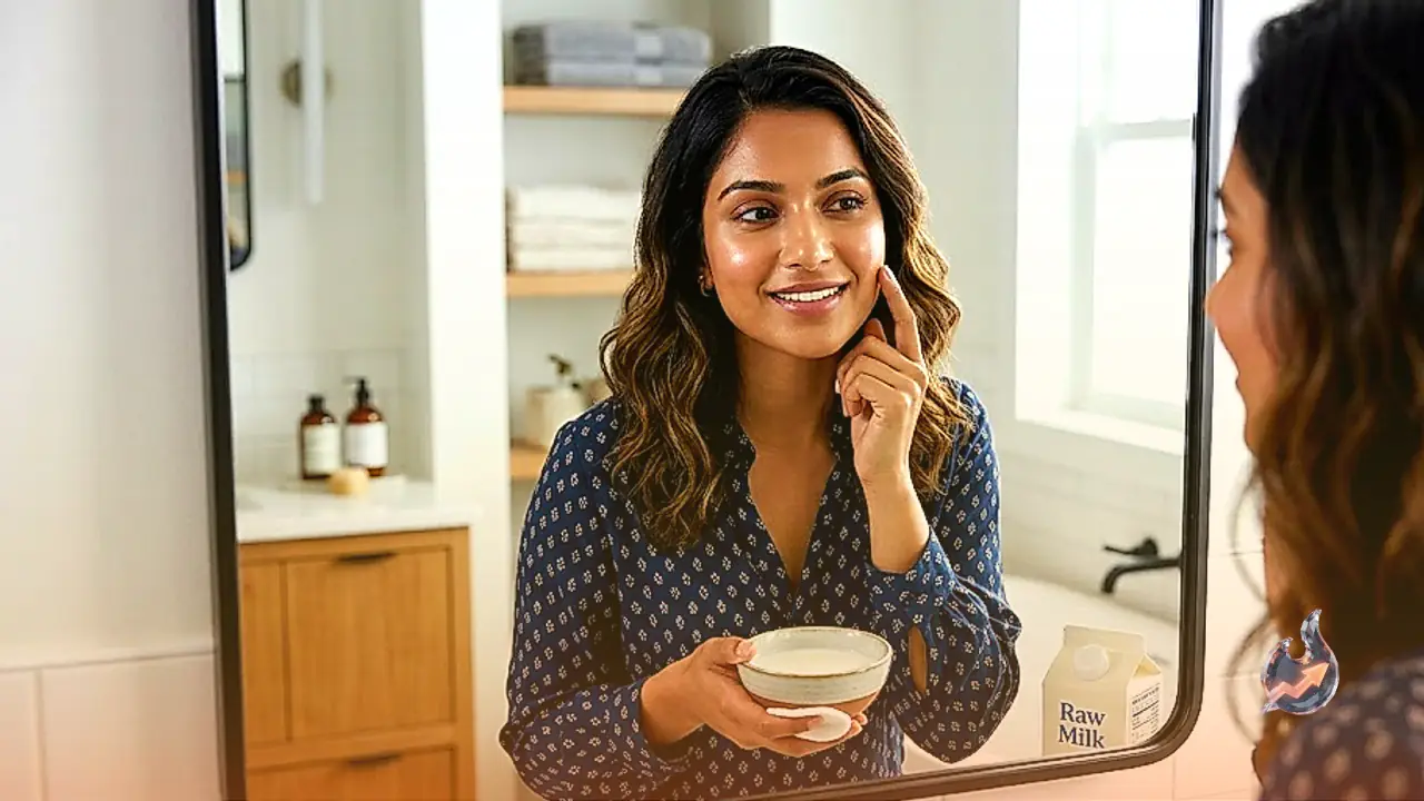 How using raw milk at home can clear dead skin and restore natural facial glow