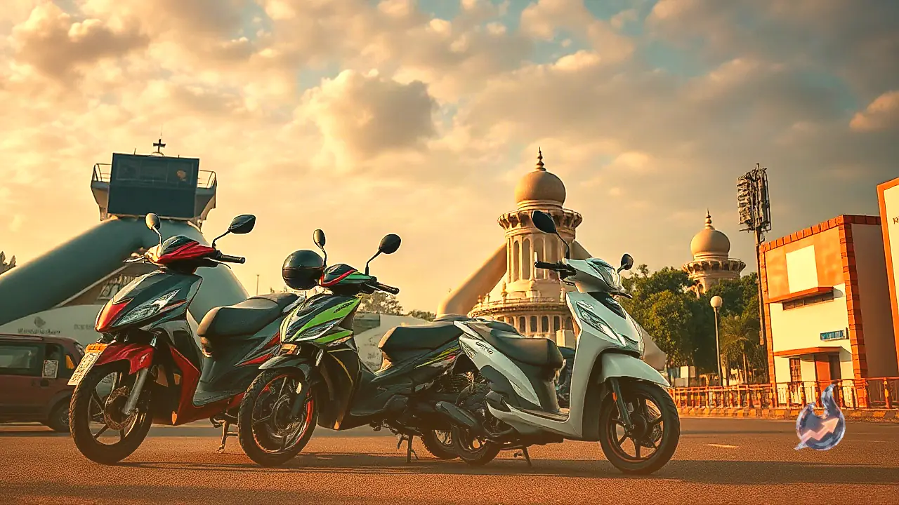 टीवीएस, हीरो और एथर के किफायती इलेक्ट्रिक स्कूटर: ₹44,990 की शुरुआती कीमत में 145 किमी तक की रेंज