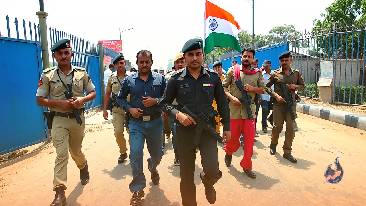 Two Bangladeshi border personnel detained in Tripura, later handed over following flag meeting