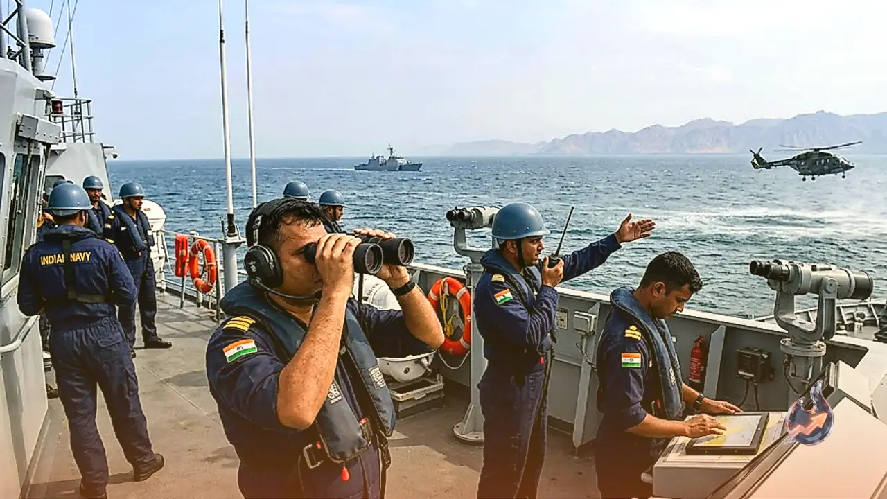 Two Indian Sailors Missing After Drone Strike Near Strait of Hormuz Amid Airstrikes on Sanaa