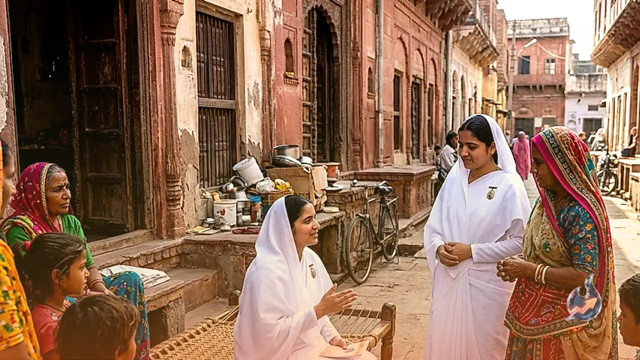 Two Nagpur Sisters Leave Behind Luxury to Embrace Spiritual Life in Karauli