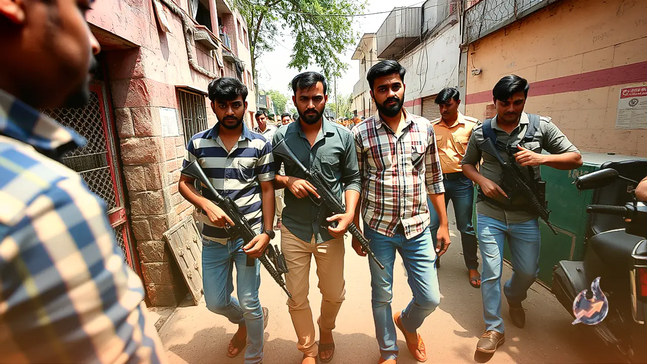 Two Wanted Shooters Injured in Jamshedpur Encounter After Snatching Cop's Pistol