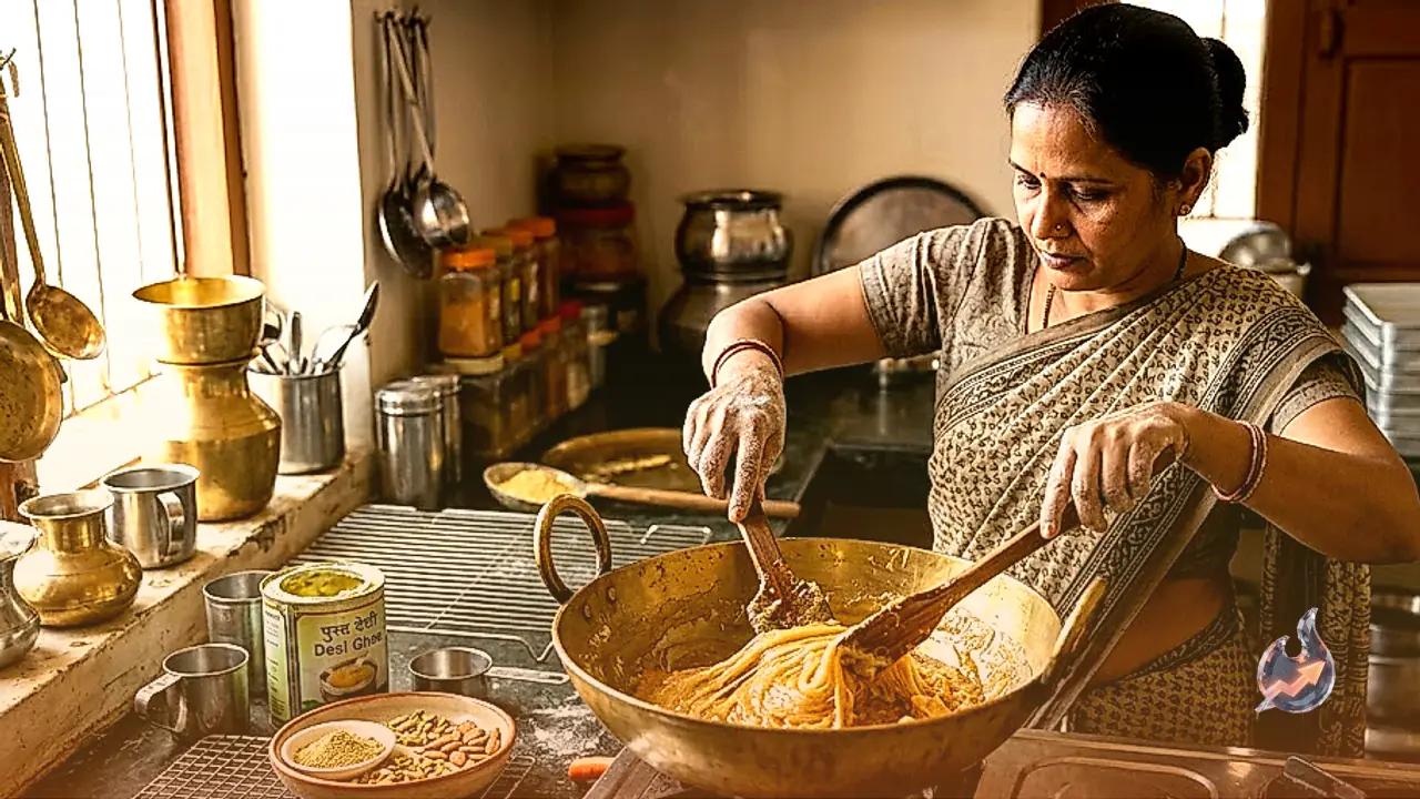 How to Prepare Crisp and Flaky Halwai-Style Soan Papdi at Home Using Pure Desi Ghee