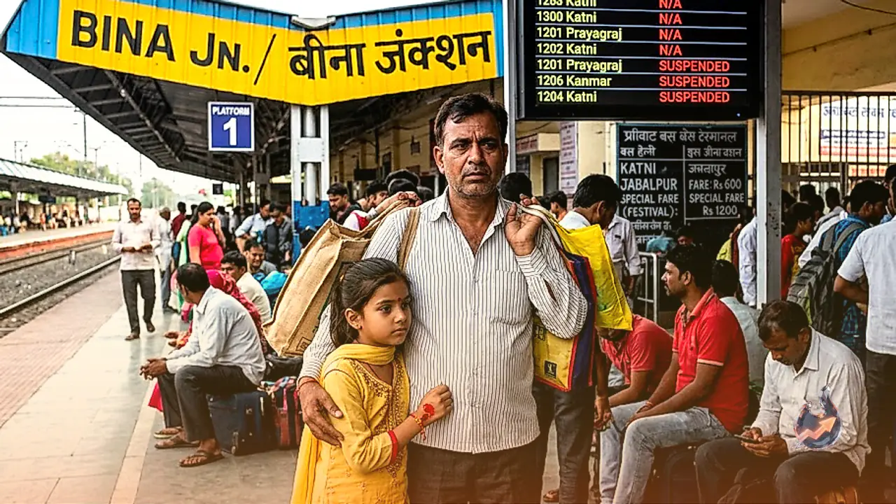 Festive Travel Crunch in Bundelkhand as Nine Key Trains Remain Suspended Since Covid Outbreak