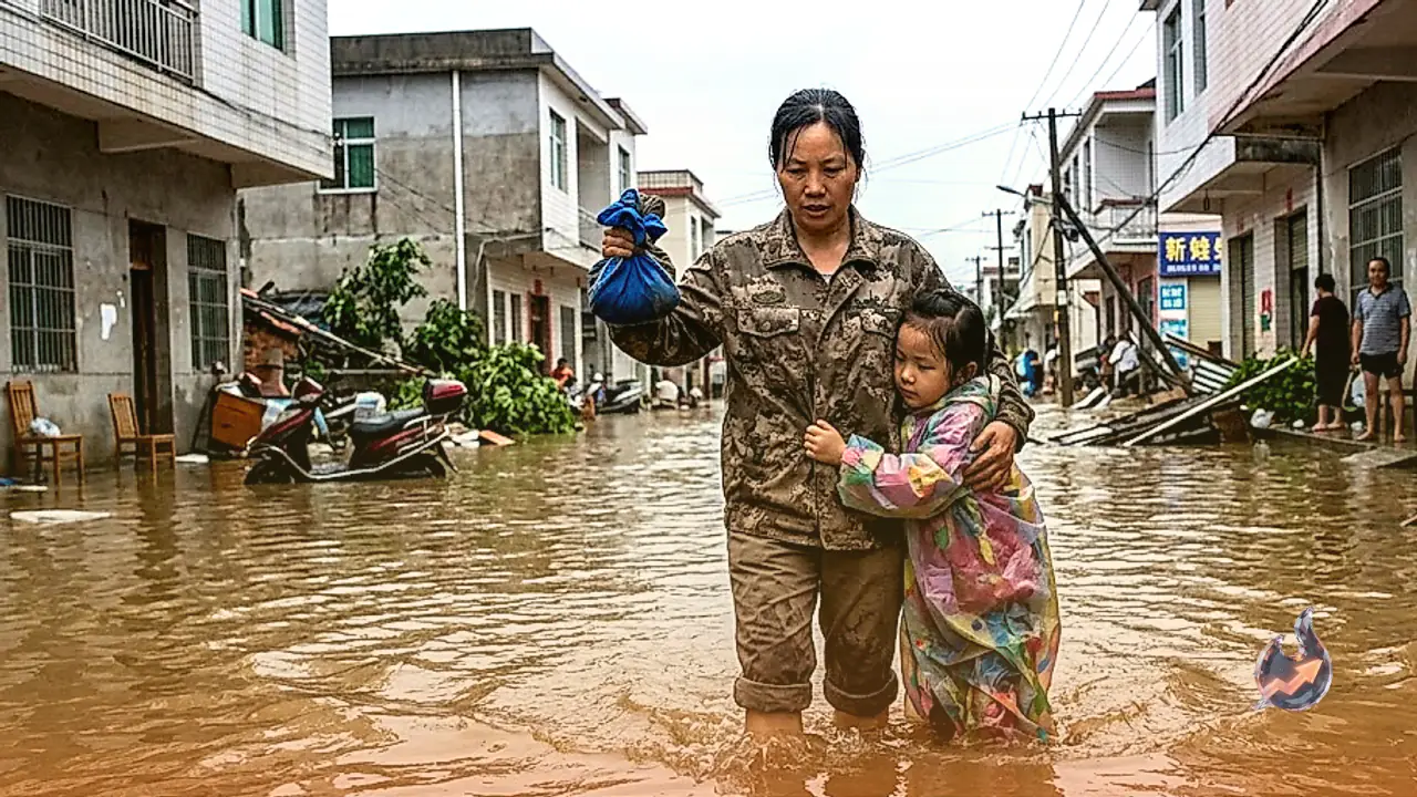 Typhoon Saudel Devastates Southern China as Heavy Flooding Forces Over 83,000 Evacuations